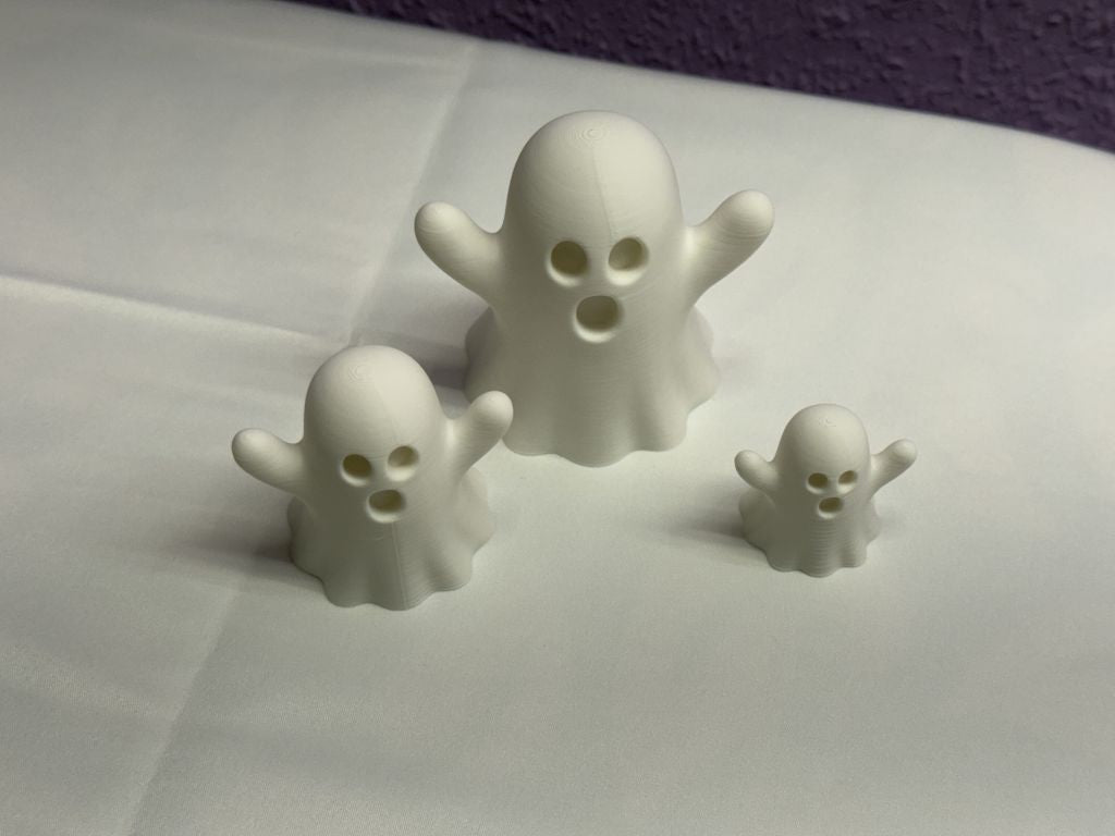 👻 3D-gedruckter Halloween Geist – Dekofigur aus PLA