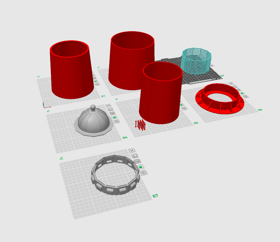 Leuchtturm Närsholmen (Gotland) – 3D-Bausatz zum Selbstbauen