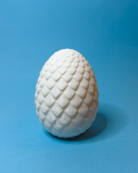 Drachenei mit Schraubverschluss – 3D-gedruckt nach Design von YBlood (Tony Youngblood)