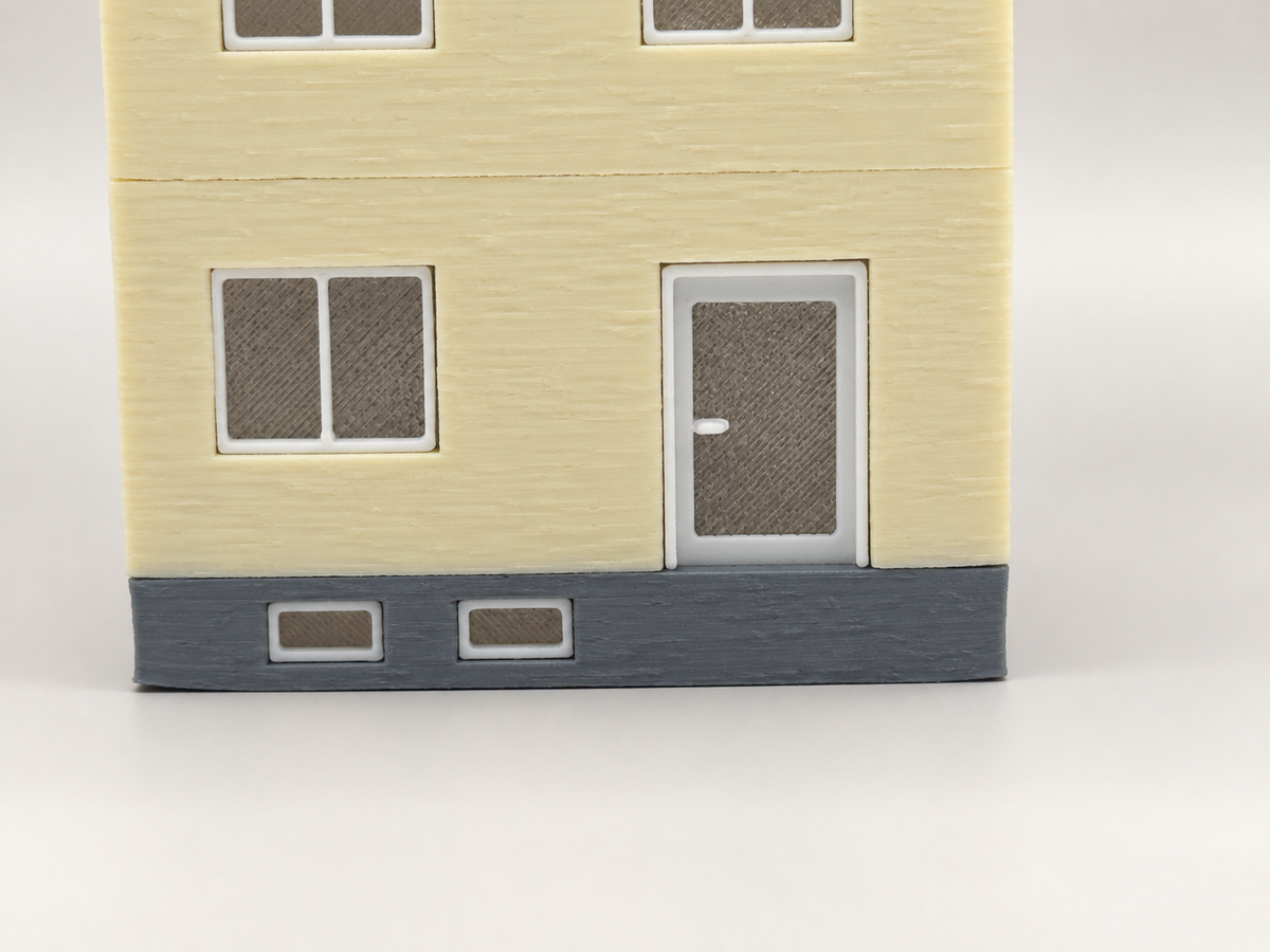 Am Entenforst 9 – Wohnhaus mit Flachdach und Keller H0 1:87
