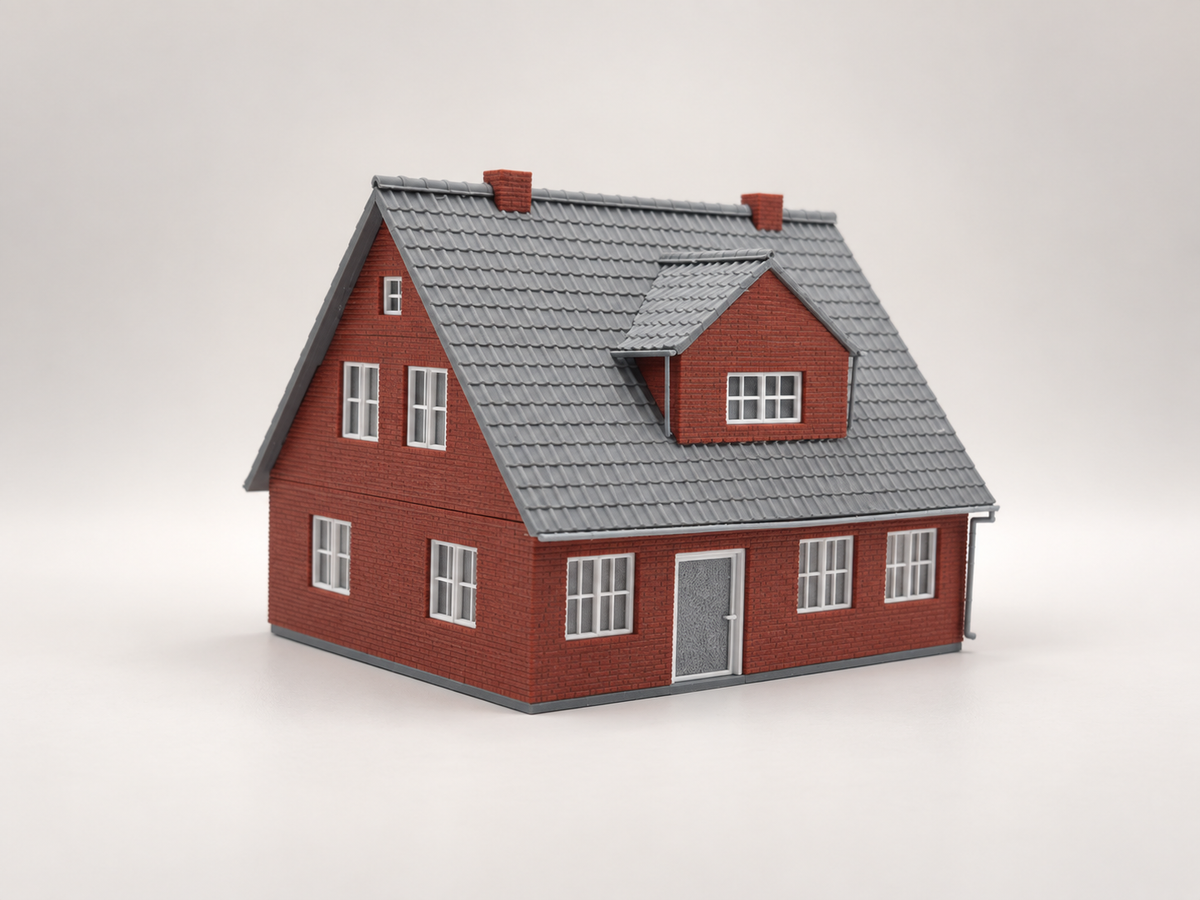Am Entenforst 3 – Backsteinhaus H0 1:87