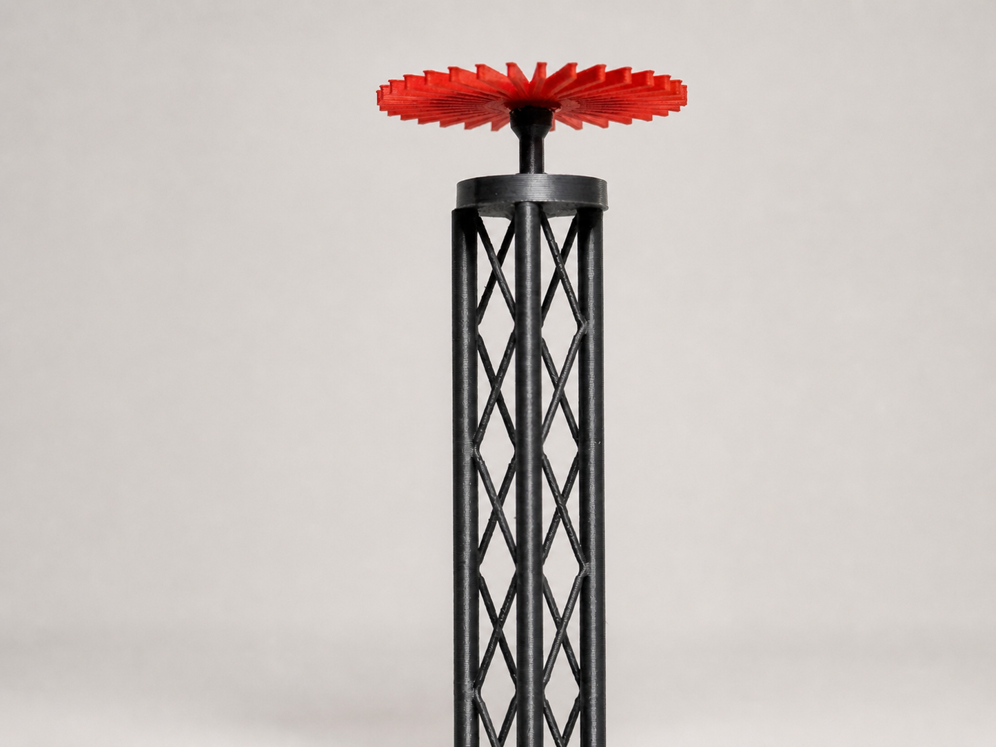 Leuchtturm Helgoland – H0 Bausatz – 47 cm – 51 Teile