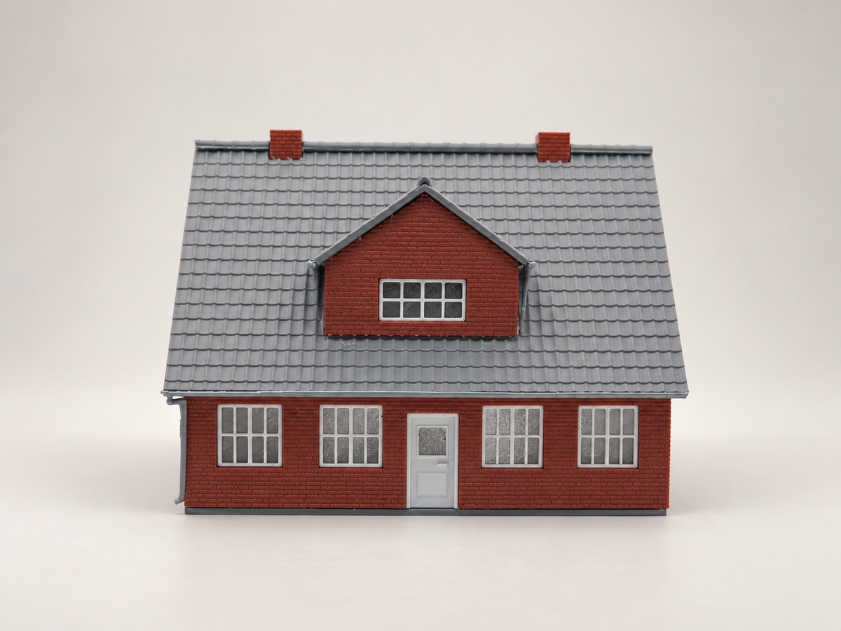 Am Entenforst 3 – Backsteinhaus H0 1:87