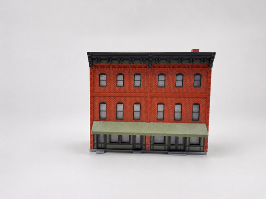 Smaragd Building H0 – Amerikanisches Stadtgebäude als 3D-Druck Bausatz