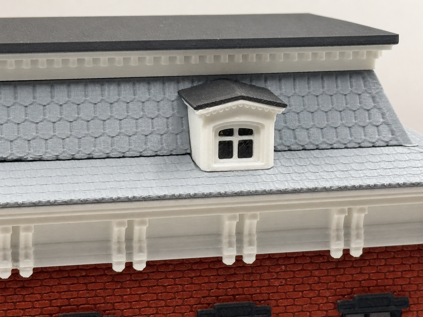 Barber Block 1863 – H0 Modellgebäude als 3D-Druck Bausatz
