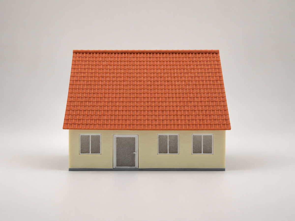 Am Entenforst 1 – Putzhaus | H0 Modellbausatz