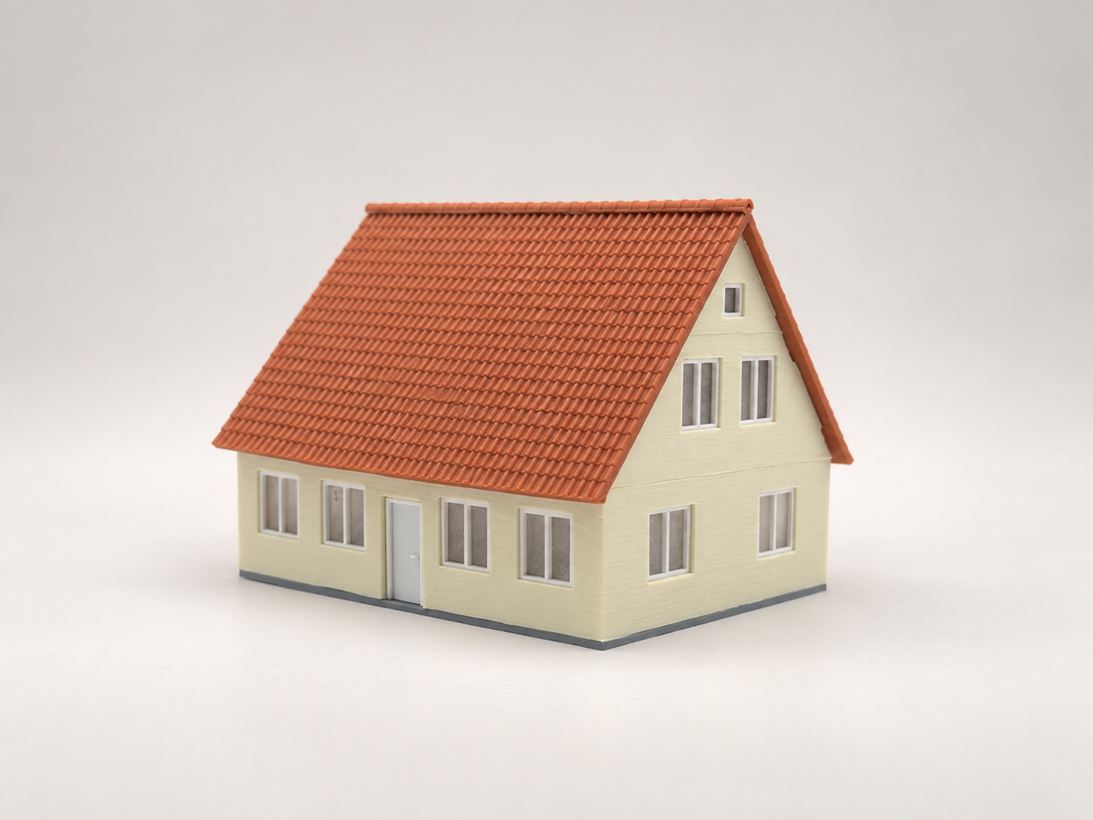 Am Entenforst 1 – Putzhaus | H0 Modellbausatz