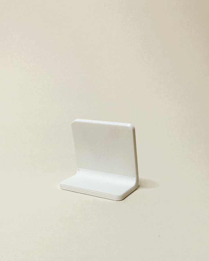 Thekenaufsteller Geflügel - Hell - 3D-Druck, 3,5 cm